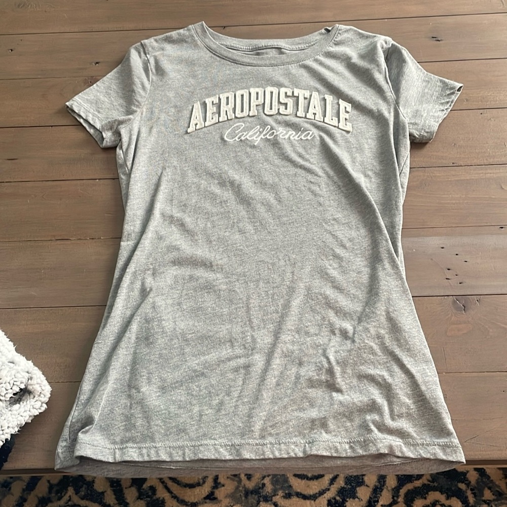 Grey logo t-shirt from Aeropostale